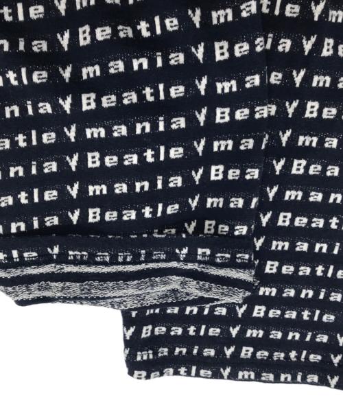 BOWWOW（バウワウ）BOWWOW (バウワウ) BEATLE MANIA LOVE JACQUARD PANTS ネイビー サイズ:Sの古着・服飾アイテム