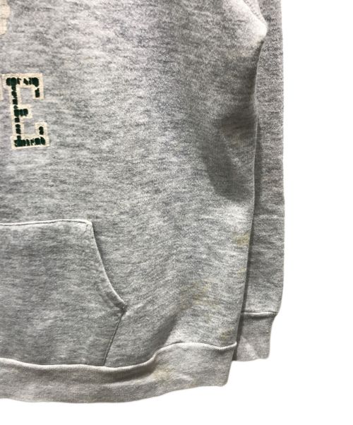 Champion（チャンピオン）Champion (チャンピオン) カレッジプリントパーカー　 80s トリコタグ グレー サイズ:XLの古着・服飾アイテム