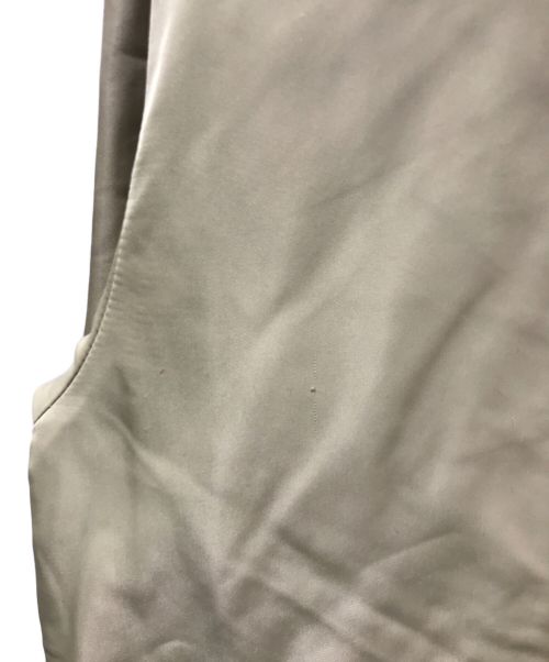 SUMI STYLE（スミ スタイル）SUMI STYLE (スミ スタイル) ボアベスト付き馬刺しゅうコート　EAZ5032108A0001 ベージュ サイズ:Fの古着・服飾アイテム