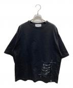 UN3D.アンスリード）の古着「ビッグシルエットTシャツ」｜ブラック