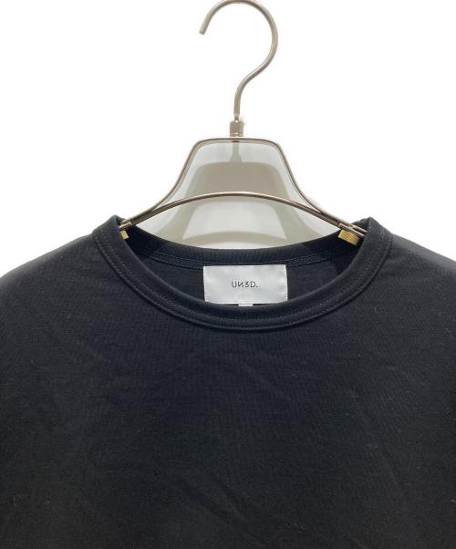 UN3D.（アンスリード）UN3D. (アンスリード) ビッグシルエットTシャツ ブラック サイズ:44の古着・服飾アイテム