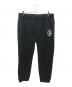RHC Ron Herman（アールエイチシー ロンハーマン）の古着「Logo Sweat Pants コラボロゴスウェットパンツ　3820600087」｜ブラック