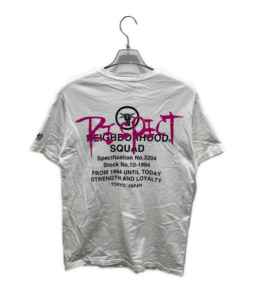 NEIGHBORHOOD（ネイバーフッド）NEIGHBORHOOD (ネイバーフッド) 半袖Tシャツ ホワイト サイズ:Mの古着・服飾アイテム