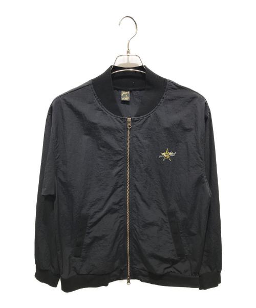 GIBSON LIGHT BLOUSON（b'z ブルゾン ギブソン）GIBSON LIGHT BLOUSON (b'z ブルゾン ギブソン) B`Z PARTY (ビーズ・パーティー) ジップアップジャケット ネイビー サイズ:Mの古着・服飾アイテム