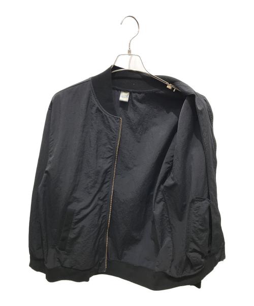 GIBSON LIGHT BLOUSON（b'z ブルゾン ギブソン）GIBSON LIGHT BLOUSON (b'z ブルゾン ギブソン) B`Z PARTY (ビーズ・パーティー) ジップアップジャケット ネイビー サイズ:Mの古着・服飾アイテム