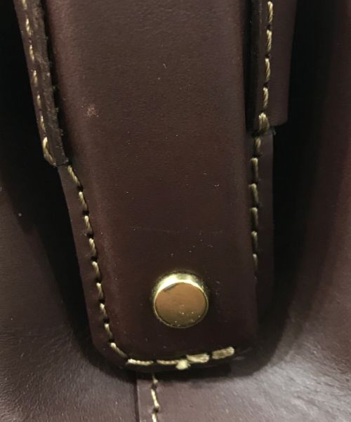 Herz（ヘルツ）Herz (ヘルツ) ハンドバッグ ブラウンの古着・服飾アイテム