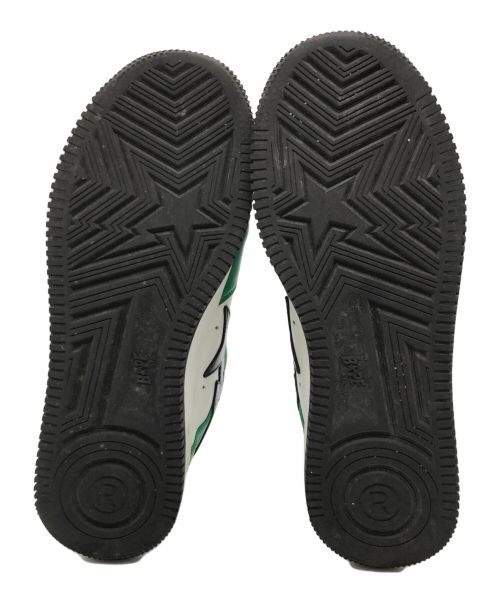 A BATHING APE（ア ベイシング エイプ）A BATHING APE (アベイシングエイプ) ローカットスニーカー　BAPE Men STA #3　0ZXSHM191303M グリーン サイズ:26の古着・服飾アイテム