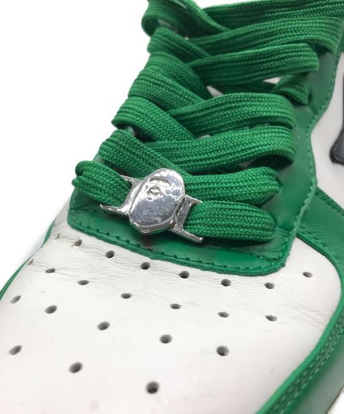 A BATHING APE（ア ベイシング エイプ）A BATHING APE (アベイシングエイプ) ローカットスニーカー　BAPE Men STA #3　0ZXSHM191303M グリーン サイズ:26の古着・服飾アイテム