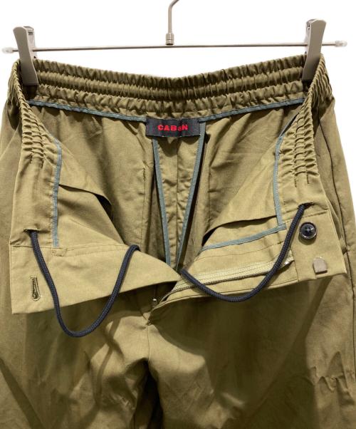 CABAN（キャバン）CABAN (キャバン) ドライウールタイプライター テーパードパンツ カーキ サイズ:Sの古着・服飾アイテム