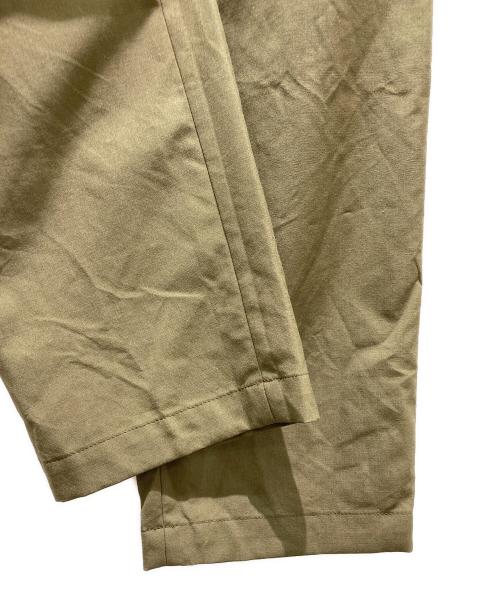 CABAN（キャバン）CABAN (キャバン) ドライウールタイプライター テーパードパンツ カーキ サイズ:Sの古着・服飾アイテム