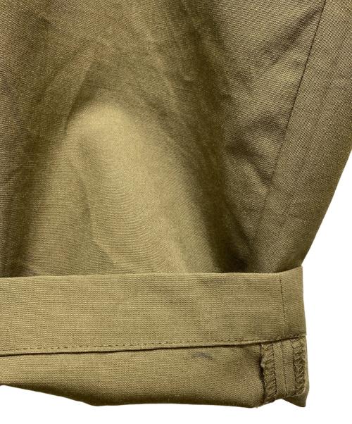 CABAN（キャバン）CABAN (キャバン) ドライウールタイプライター テーパードパンツ カーキ サイズ:Sの古着・服飾アイテム