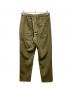 CABAN (キャバン) ドライウールタイプライター テーパードパンツ カーキ サイズ:S：5000円