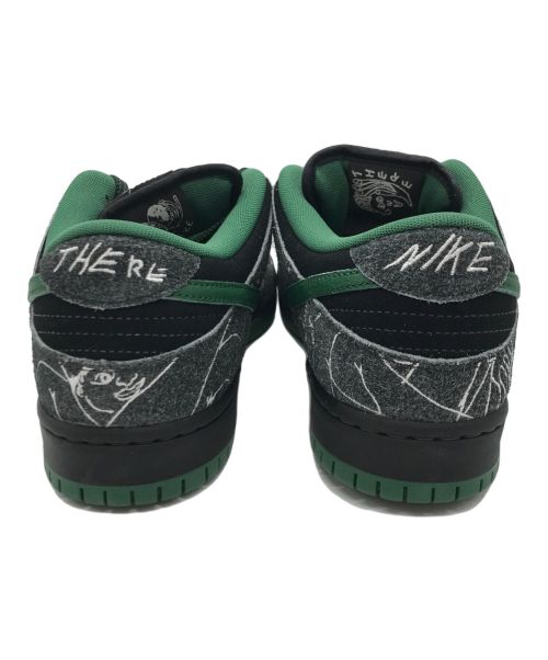 NIKE（ナイキ）NIKE (ナイキ) ローカットスニーカー　B Dunk Low There Skateboards　HF7743-001　シューレース ブラック×グリーン サイズ:27.5 未使用品の古着・服飾アイテム