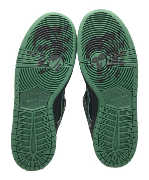 NIKE（ナイキ）NIKE (ナイキ) ローカットスニーカー　B Dunk Low There Skateboards　HF7743-001　シューレース ブラック×グリーン サイズ:27.5 未使用品の古着・服飾アイテム