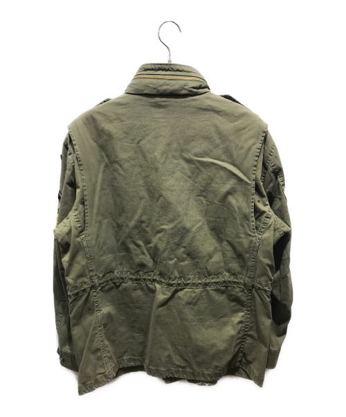 POLO RALPH LAUREN（ポロ・ラルフローレン）POLO RALPH LAUREN (ポロ・ラルフローレン) ミリタリージャケット　710723024001 カーキ サイズ:XLの古着・服飾アイテム