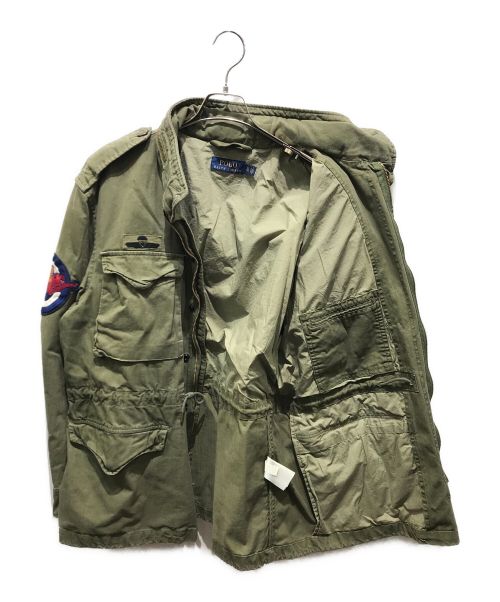 POLO RALPH LAUREN（ポロ・ラルフローレン）POLO RALPH LAUREN (ポロ・ラルフローレン) ミリタリージャケット　710723024001 カーキ サイズ:XLの古着・服飾アイテム