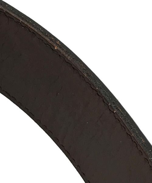 VOGT（ボグト）VOGT (ボグト) レザーベルト　041-142 ブラウン サイズ: 81cm (W32)の古着・服飾アイテム