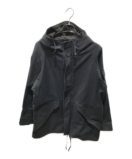 ALPHA（アルファ）ALPHA (アルファ) COLD WEATHER PARKA　1997年製 ブラック サイズ:MEDIUM-REGULARの古着・服飾アイテム