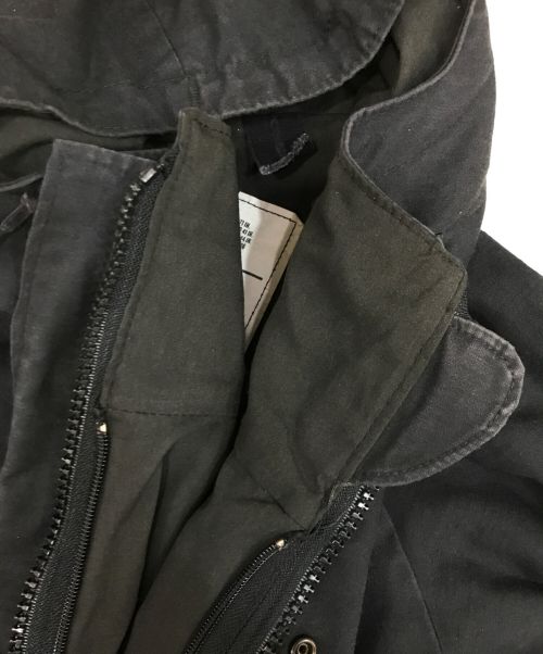 ALPHA（アルファ）ALPHA (アルファ) COLD WEATHER PARKA　1997年製 ブラック サイズ:MEDIUM-REGULARの古着・服飾アイテム