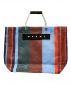 MARNIマルニ）の古着「ストライプトートバッグ」｜マルチカラー