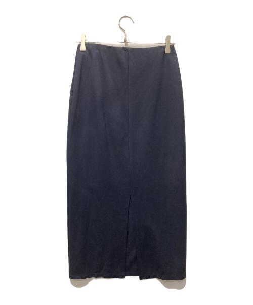 EVERYDAY I LIKE.（エヴリデイ アイ ライク）EVERYDAY I LIKE. (エヴリデイ アイ ライク) Jersey Long Tight スカート ネイビー サイズ:36の古着・服飾アイテム