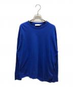nagonstansナゴンスタンス）の古着「curvy long-sleeves t-shirt　470HA880-1530」｜ブルー