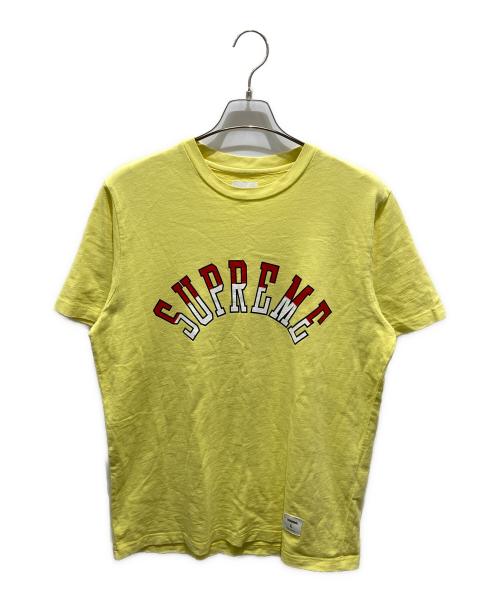 SUPREME（シュプリーム）SUPREME (シュプリーム) Curve Logo Tee イエロー サイズ:Lの古着・服飾アイテム