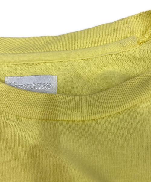 SUPREME（シュプリーム）SUPREME (シュプリーム) Curve Logo Tee イエロー サイズ:Lの古着・服飾アイテム