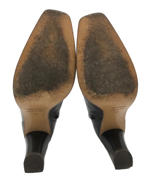 MICHEL VIVIEN（ミッシェルヴィヴィアン）MICHEL VIVIEN (ミッシェルヴィヴィアン) SOFT LEATHER ブーツ　23093510001330 ブラウン サイズ:38の古着・服飾アイテム