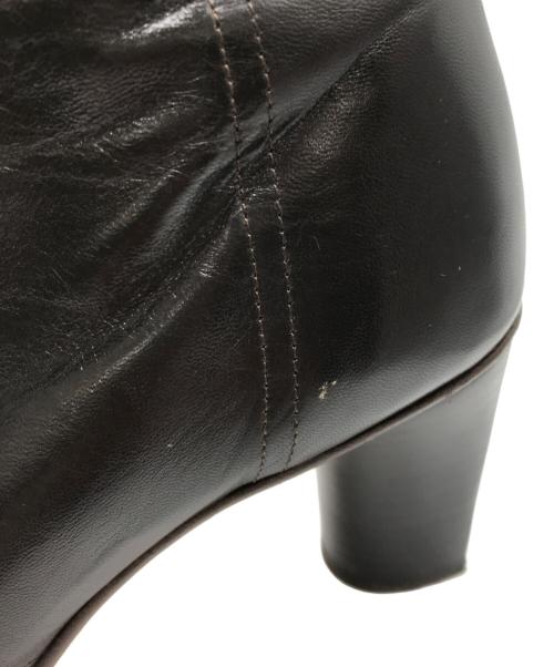 MICHEL VIVIEN（ミッシェルヴィヴィアン）MICHEL VIVIEN (ミッシェルヴィヴィアン) SOFT LEATHER ブーツ　23093510001330 ブラウン サイズ:38の古着・服飾アイテム