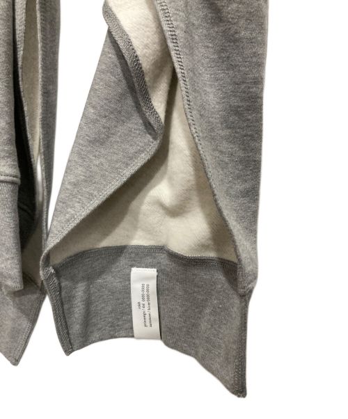 H&M（エイチアンドエム）H&M (エイチアンドエム) ROKH (ロク) オーバーサイズギャザーディテールスウェットト グレー サイズ:Sの古着・服飾アイテム