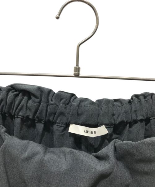 LOHEN（ローヘン）LOHEN (ローヘン) オーバーラップパンツ グレー サイズ:Ｓの古着・服飾アイテム