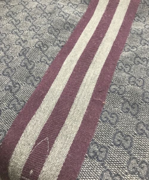 GUCCI（グッチ）GUCCI (グッチ) GGベルトデザインストール グレーの古着・服飾アイテム