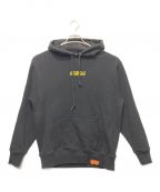 AIR TWOKYOエアートウキョー）の古着「プリントパーカー」｜ブラック