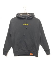 AIR TWOKYO（エアートウキョー）の古着「プリントパーカー」｜ブラック