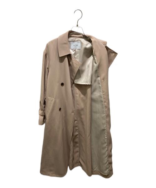 SLOBE IENA（スローブ イエナ）SLOBE IENA (スローブ イエナ) ウォッシャブルトレンチコート　23020912400010 ベージュ サイズ:36の古着・服飾アイテム