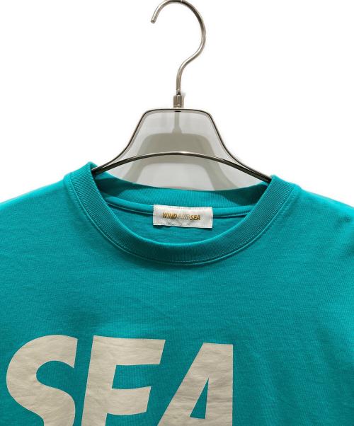 WIND AND SEA（ウィンダンシー）WIND AND SEA (ウィンダンシー) Sea L/S Tee　WDS-SEA-22S-01 ブルー サイズ:Lの古着・服飾アイテム