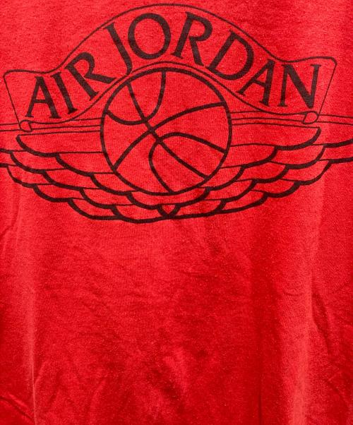 NIKE（ナイキ）NIKE (ナイキ) ウィングロゴプリントTシャツ　80s レッド サイズ:Mの古着・服飾アイテム