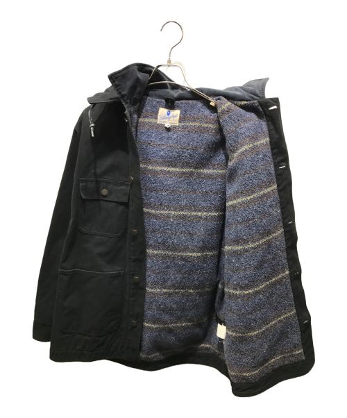 A BATHING APE（アベイシングエイプ）A BATHING APE (アベイシングエイプ) ダック地ジャケット　90s ブラック サイズ:Lの古着・服飾アイテム