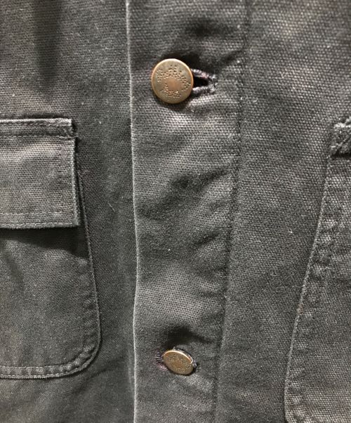 A BATHING APE（アベイシングエイプ）A BATHING APE (アベイシングエイプ) ダック地ジャケット　90s ブラック サイズ:Lの古着・服飾アイテム