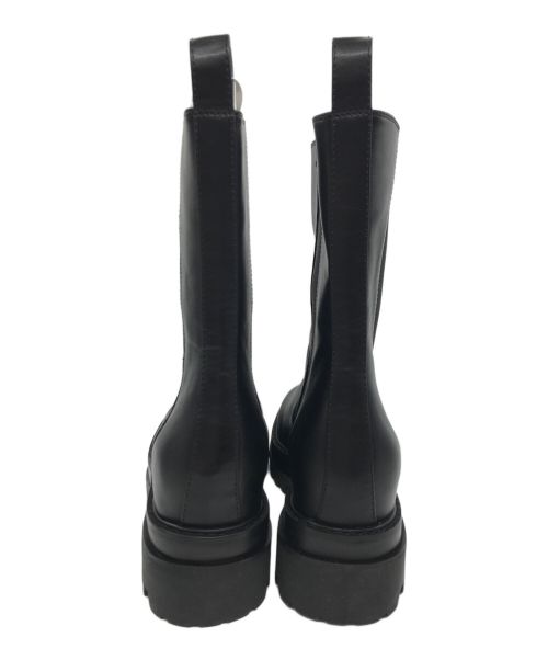 Snidel（スナイデル）Snidel (スナイデル) サイドゴアブーツ ブラック サイズ:23.5 未使用品の古着・服飾アイテム