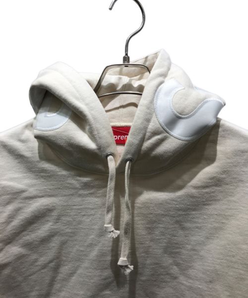 SUPREME（シュプリーム）Supreme (シュプリーム) Contrast Hooded Sweatshirt アイボリー サイズ:M 未使用品の古着・服飾アイテム