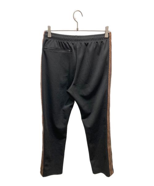 OPENING act（オープニングアクト）OPENING act (オープニングアクト) サイドデザインナローストレートトラックパンツ ブラック サイズ:Sの古着・服飾アイテム