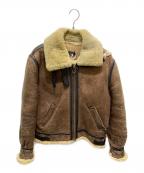 SCHOTT BROS.ショット）の古着「B-3ムートンフライトジャケット　44H2486」｜ブラウン