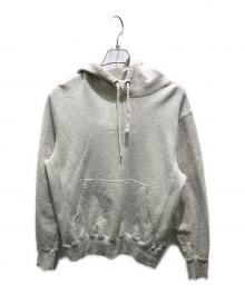 Aime Leon Dore（エメ レオン ドレ）の古着「ロゴ刺繍パーカー」｜グレー