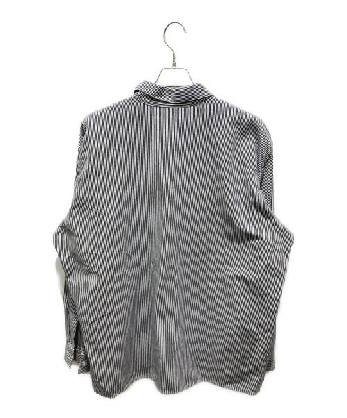 BEN DAVIS（ベンデイビス）BEN DAVIS (ベンデイビス) ヒッコリーシャツ ブラック×ホワイト サイズ:XLの古着・服飾アイテム