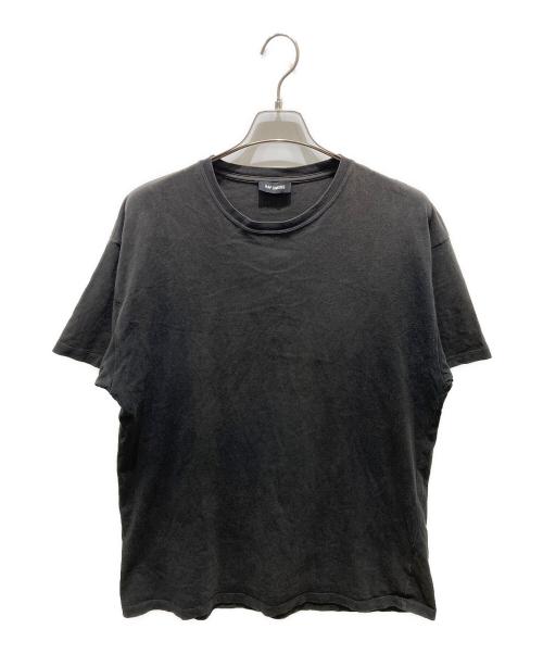 RAF SIMONS（ラフシモンズ）RAF SIMONS (ラフシモンズ) クルーネックTシャツ　19000-00099 ブラック サイズ:Mの古着・服飾アイテム