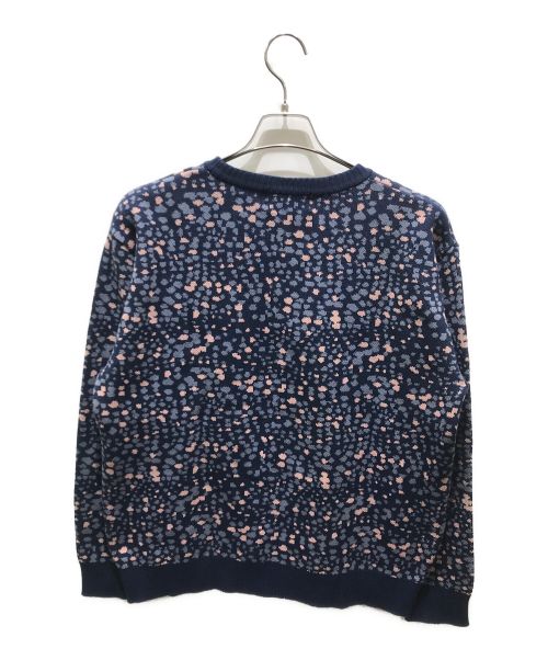 BoTT（ボット）BoTT (ボット) Paint Sweater ネイビー サイズ:Lの古着・服飾アイテム