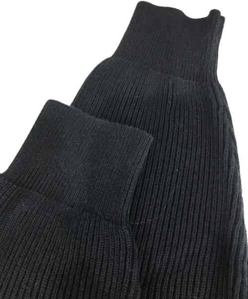 BATONER（バトナ―）BATONER (バトナ―) 両畦クルーネックプルオーバー　BN-18SM-010 ブラック サイズ:2の古着・服飾アイテム