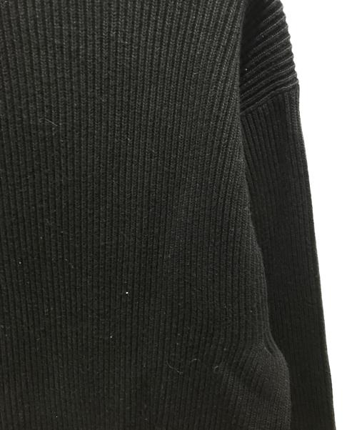 BATONER（バトナ―）BATONER (バトナ―) 両畦クルーネックプルオーバー　BN-18SM-010 ブラック サイズ:2の古着・服飾アイテム